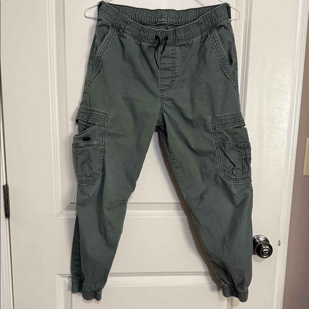 Wrangler Boy’s Gamer Cargo Pants - Olive